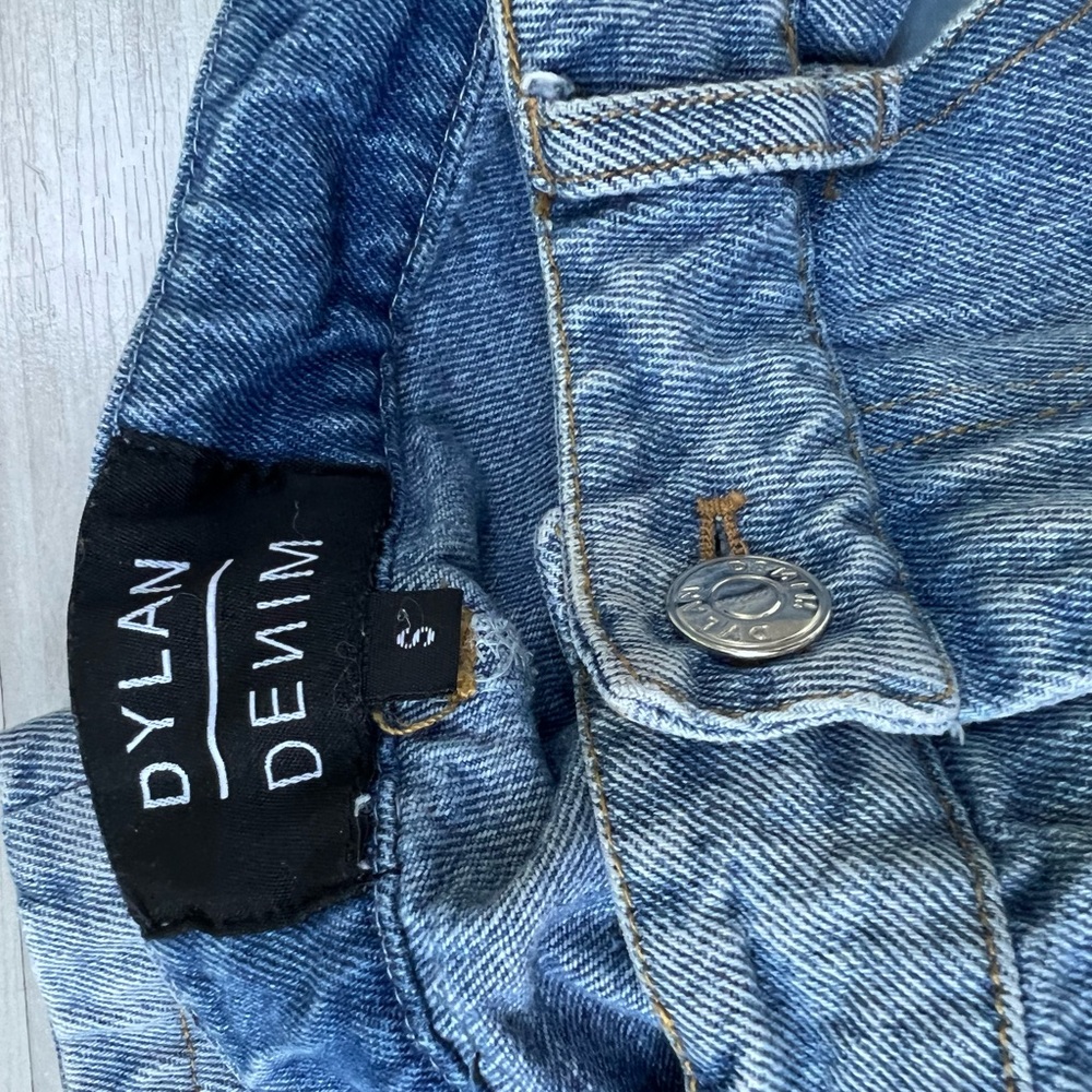 By Dyln Harlow Mom Jeans Blue - Picture 10 of 10